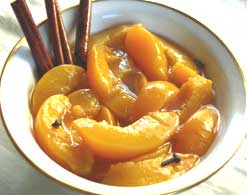 SPICED PEACHES