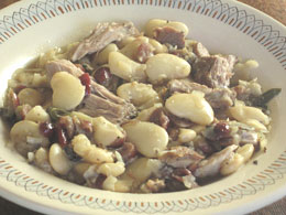 ROAST PORK WHITE BEANS